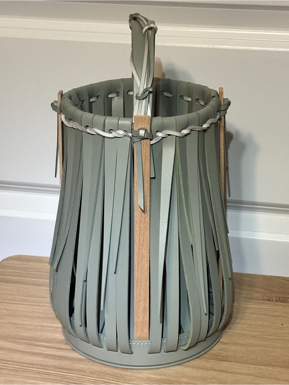 Rare Polène VIP Influencer Gift Fringed Lantern Basket Bag NWOT